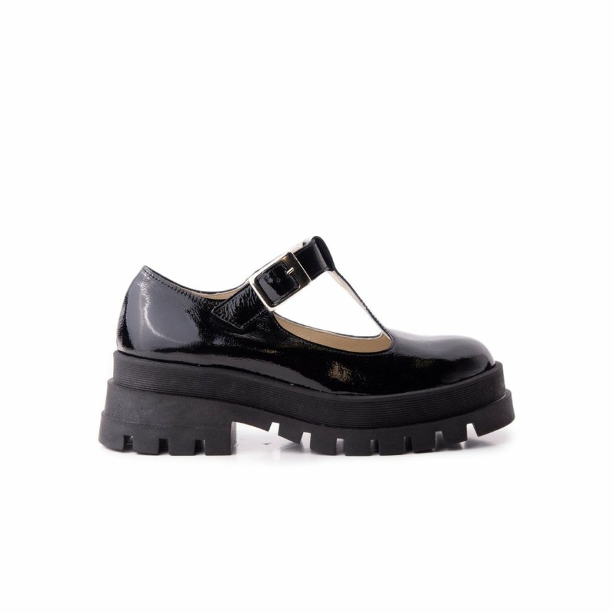 Women L'Intervalle | L'Intervalle Women Frat Black Naplack Black Naplack/Naplack Noir