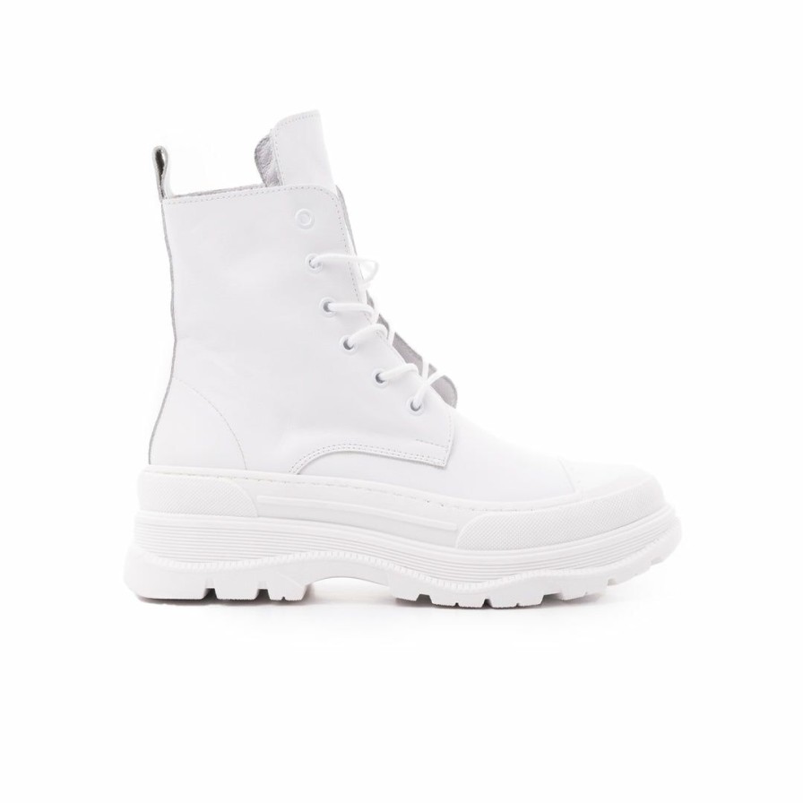 Women L'Intervalle | L'Intervalle Nagoya Women White Leather