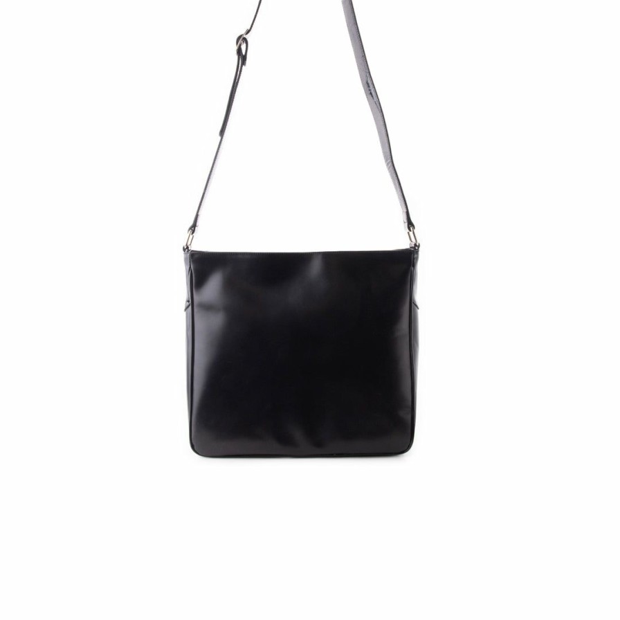 Bags L'Intervalle | L'Intervalle Voila Black Leather Black Leather/Cuir Noir