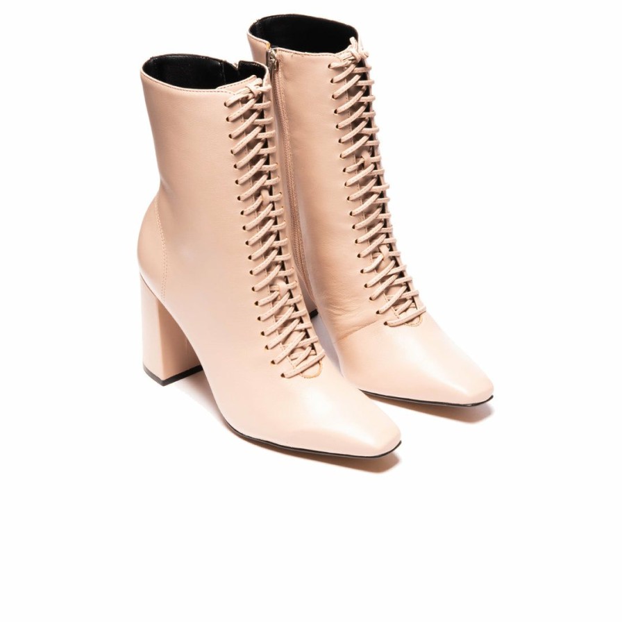 Women L'Intervalle | L'Intervalle Primrose Nude Leather