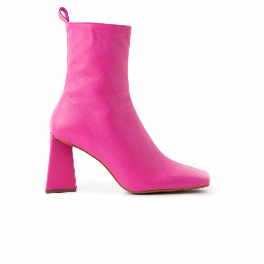 Women L'Intervalle | L'Intervalle Mannedorf Women Fuschia Leather