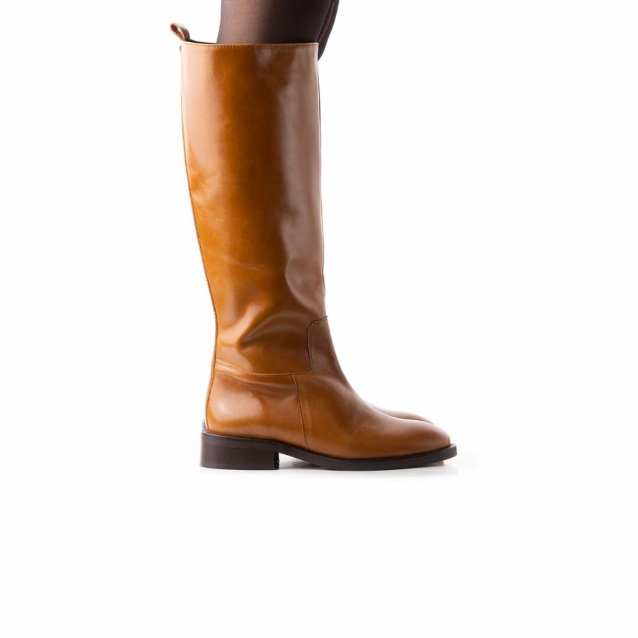 Women L'Intervalle | L'Intervalle Moyle Women Tan Leather