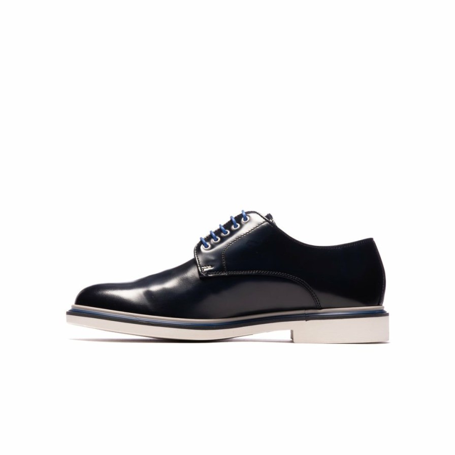 Women L'Intervalle | L'Intervalle Women Oliver Navy Leather