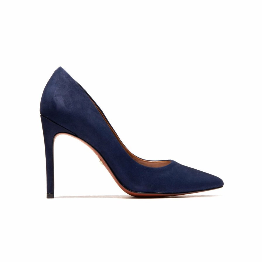 Women L'Intervalle | L'Intervalle Love Navy Nubuck