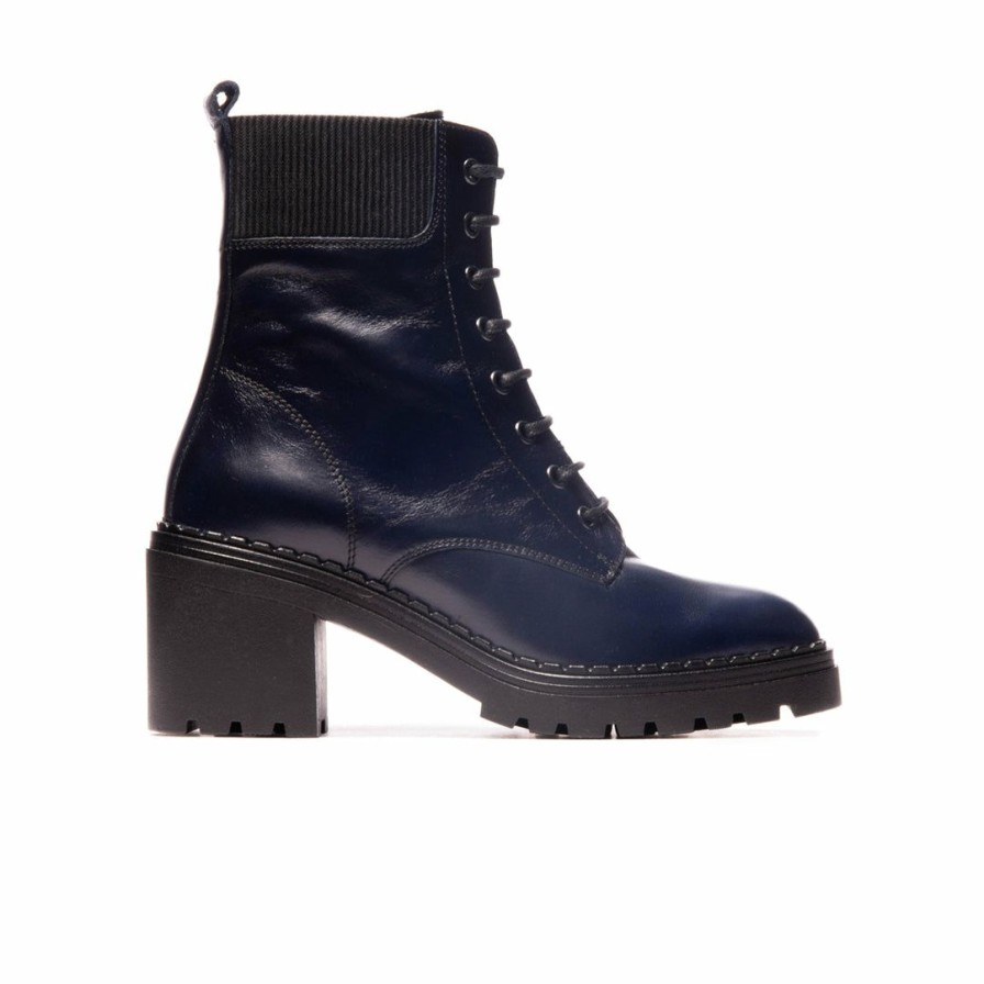 Women L'Intervalle | L'Intervalle Potenza Women Navy Leather