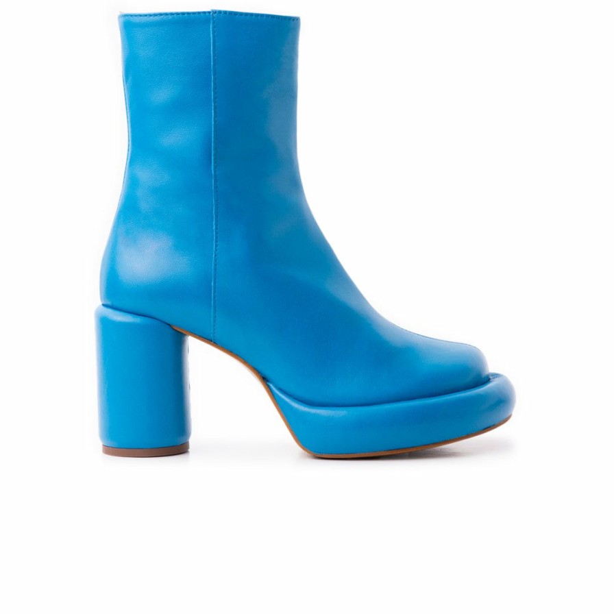 Women L'Intervalle | L'Intervalle Women Weston Blue Leather