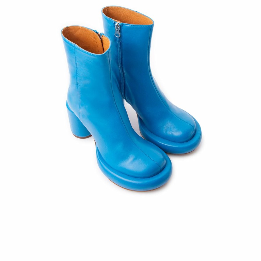 Women L'Intervalle | L'Intervalle Women Weston Blue Leather