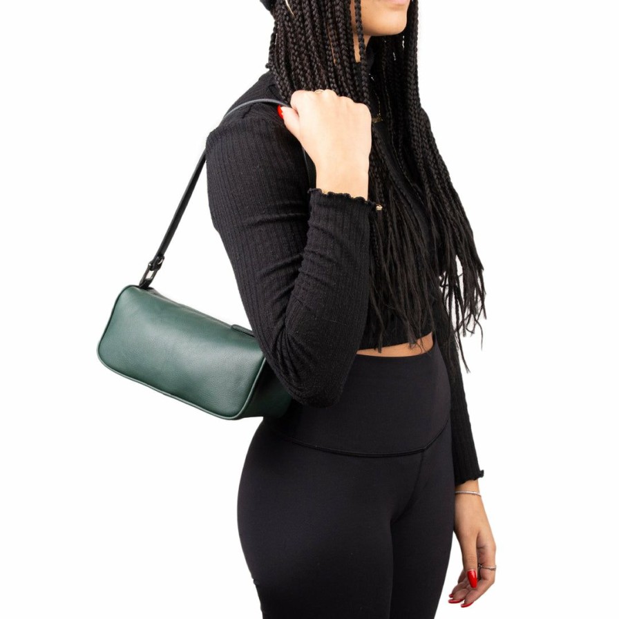 Bags L'Intervalle | L'Intervalle Bree Women Dark Green Leather