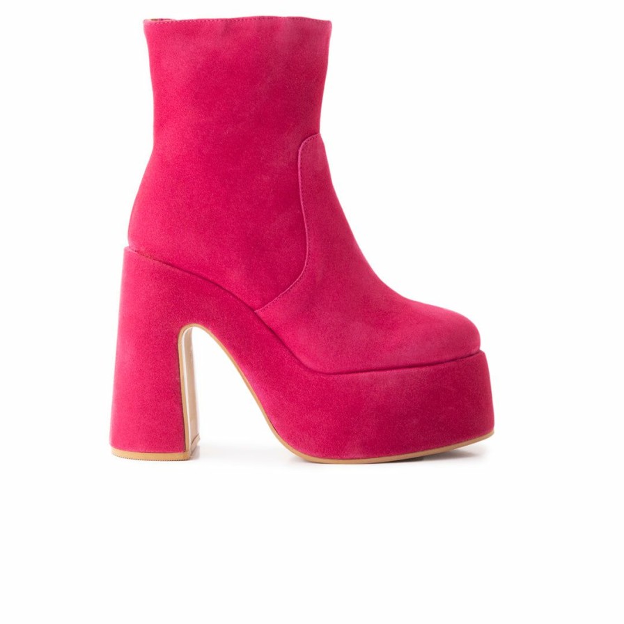 Women L'Intervalle | L'Intervalle Daze Fuchsia Suede Women Fuschia Suede/Fuschia Suede