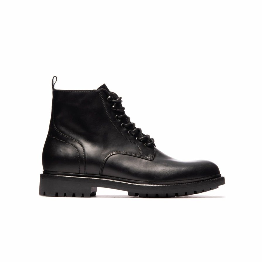 Women L'Intervalle | L'Intervalle Men Cory Black Leather