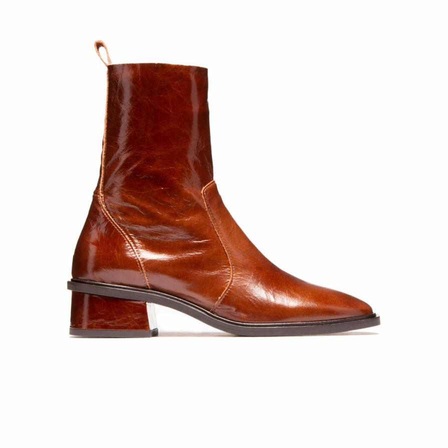 Women L'Intervalle | L'Intervalle Brixton Tan Leather Women