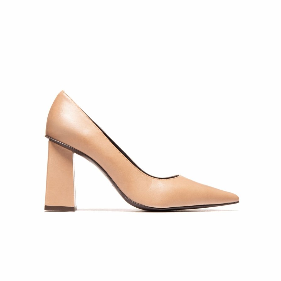 Women L'Intervalle | L'Intervalle Larial Beige Leather Women