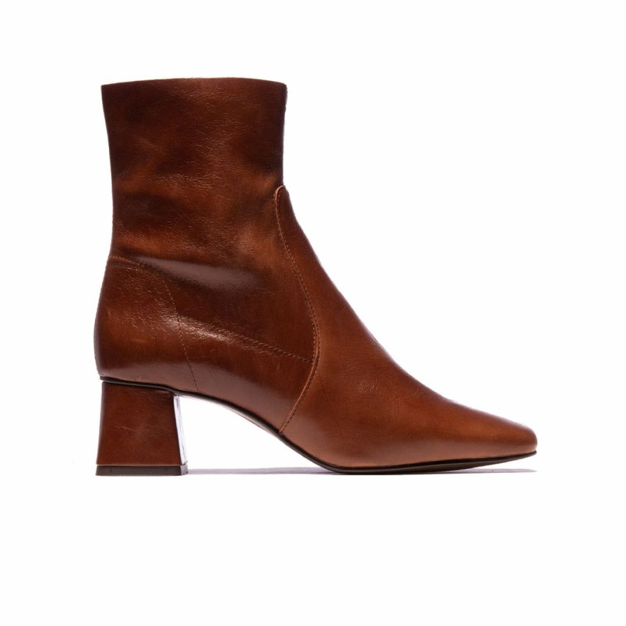 Women L'Intervalle | L'Intervalle Bremen Women Chestnut Leather