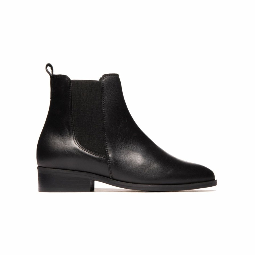 Women L'Intervalle | L'Intervalle Tula Black Leather