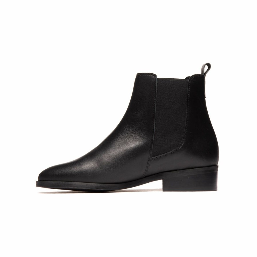 Women L'Intervalle | L'Intervalle Tula Black Leather