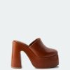 Women L'Intervalle | L'Intervalle Muse Burnt Orange Leather Women Burnt Orange Leather/Cuir Orange Brulee