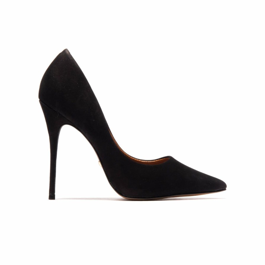 Women L'Intervalle | L'Intervalle Teeva Women Black Nubuck