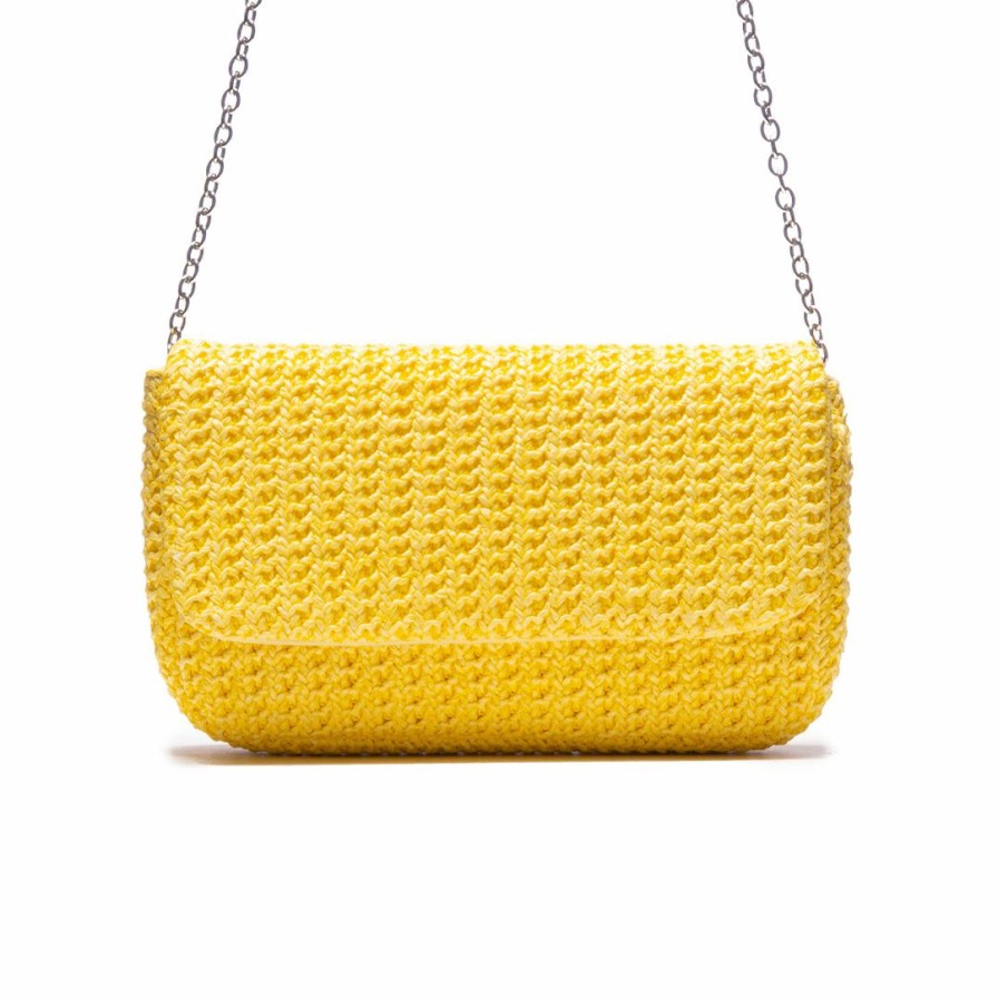 Bags L'Intervalle | L'Intervalle Women Sun Yellow Rafia