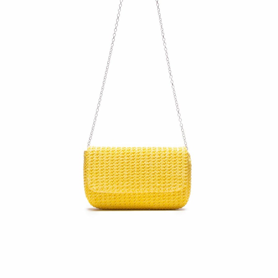 Bags L'Intervalle | L'Intervalle Women Sun Yellow Rafia