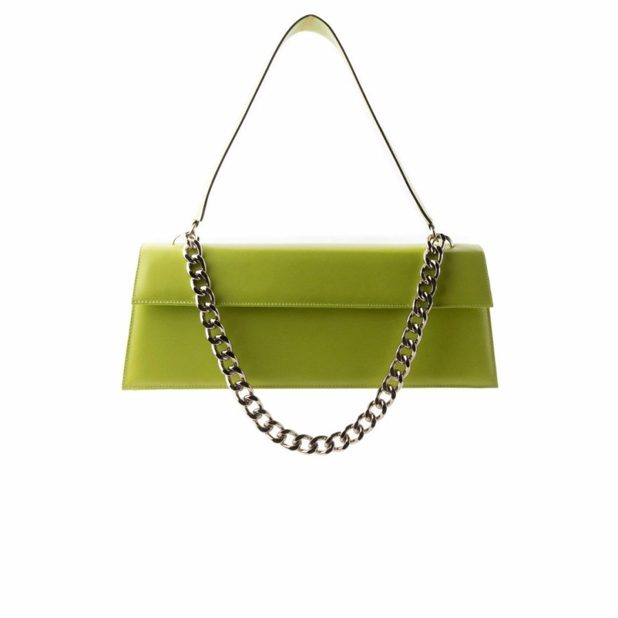 Bags L'Intervalle | L'Intervalle Trav Kiwi Leather Women Kiwi Leather/Cuir Kiwi