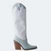 Women L'Intervalle | L'Intervalle Otis Light Blue/White Leather