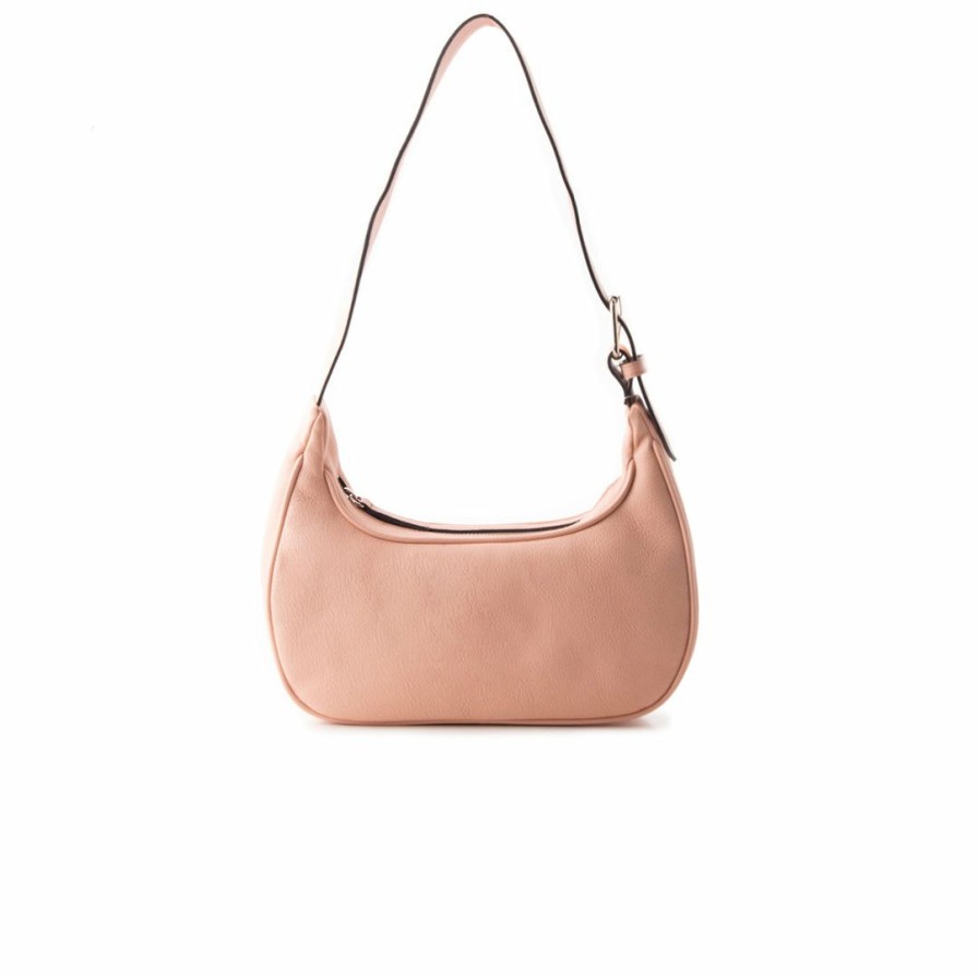 Women L'Intervalle | L'Intervalle District Pink Leather Rose Leather/Cuir Rose