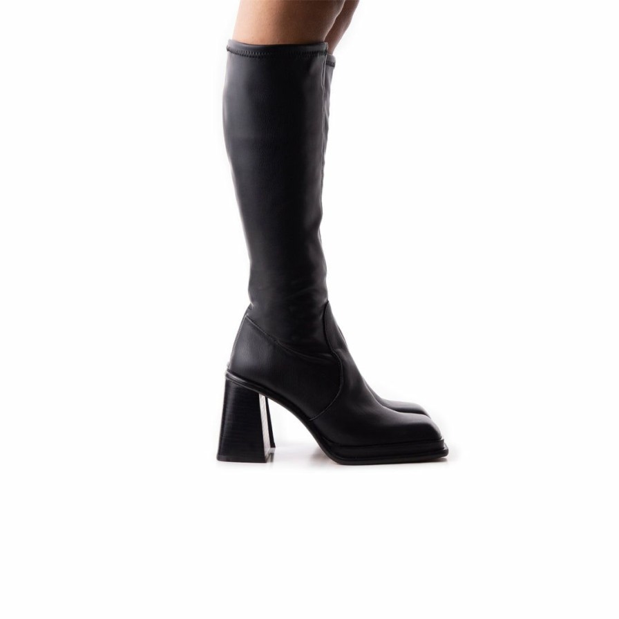 Women L'Intervalle | L'Intervalle Women Eastport Black Stretch