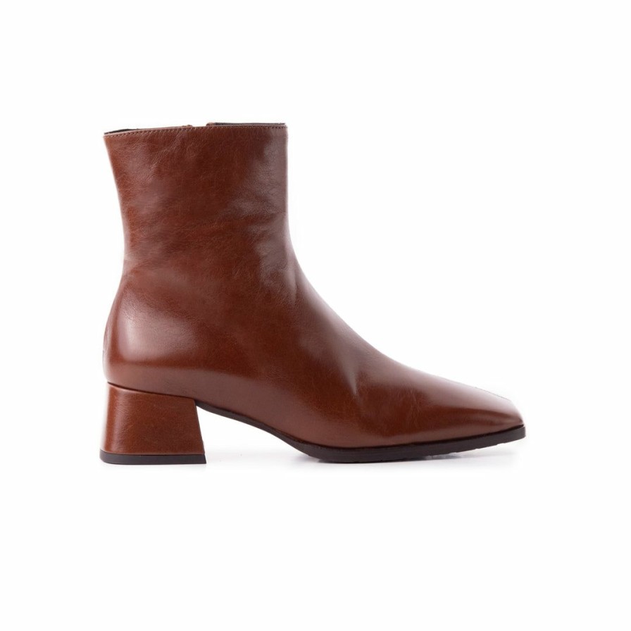 Women L'Intervalle | L'Intervalle Women Westluc Chestnut Leather