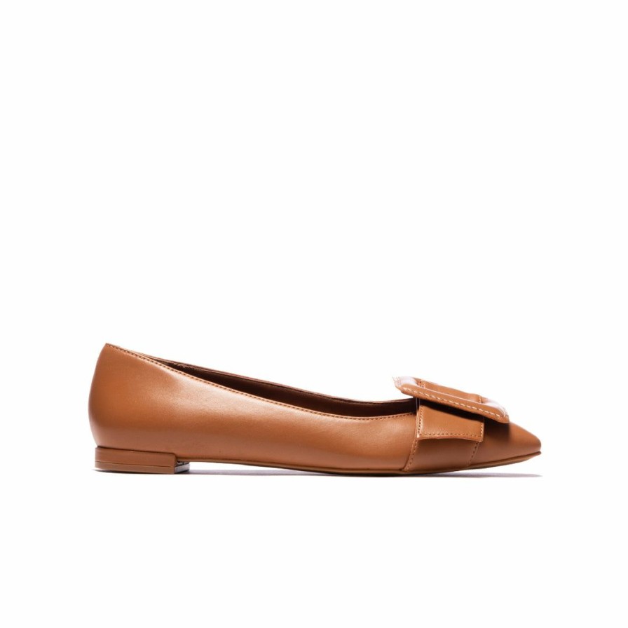 Women L'Intervalle | L'Intervalle Mulan Chestnut Leather