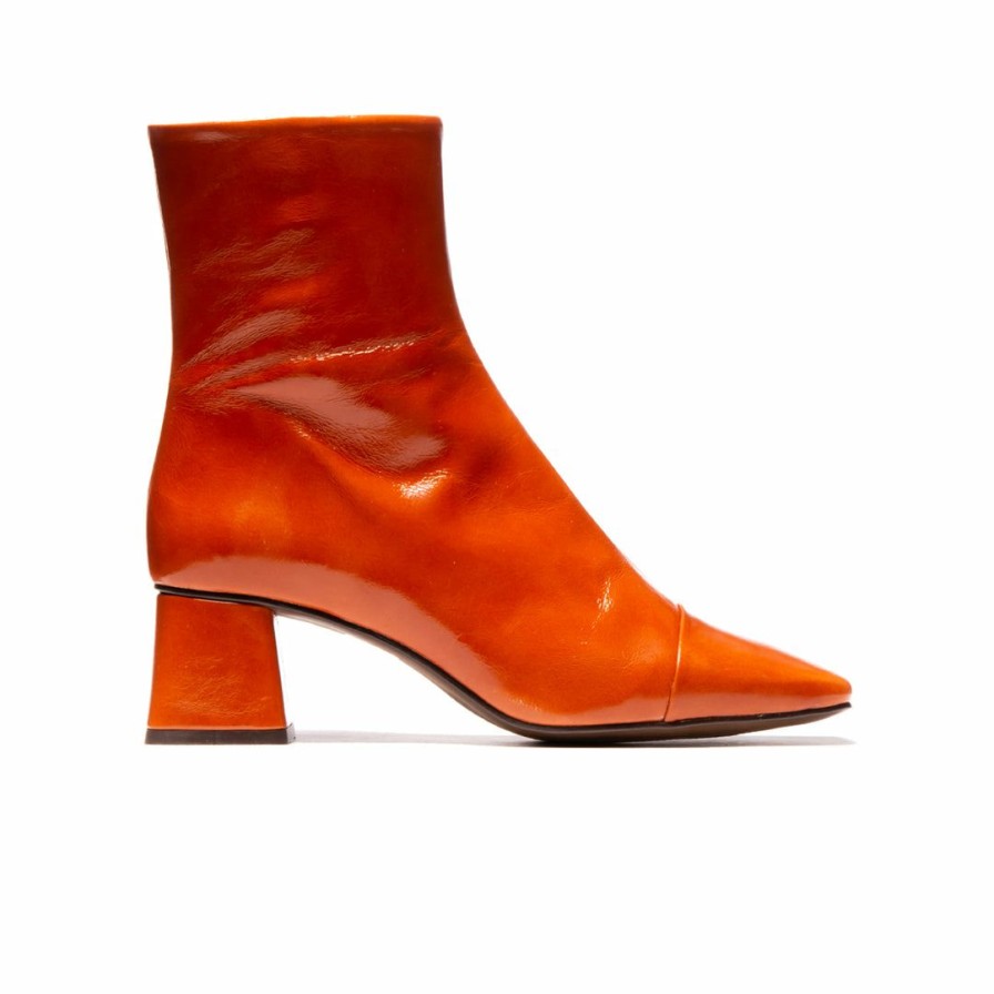 Women L'Intervalle | L'Intervalle Fulton Burnt Orange Leather