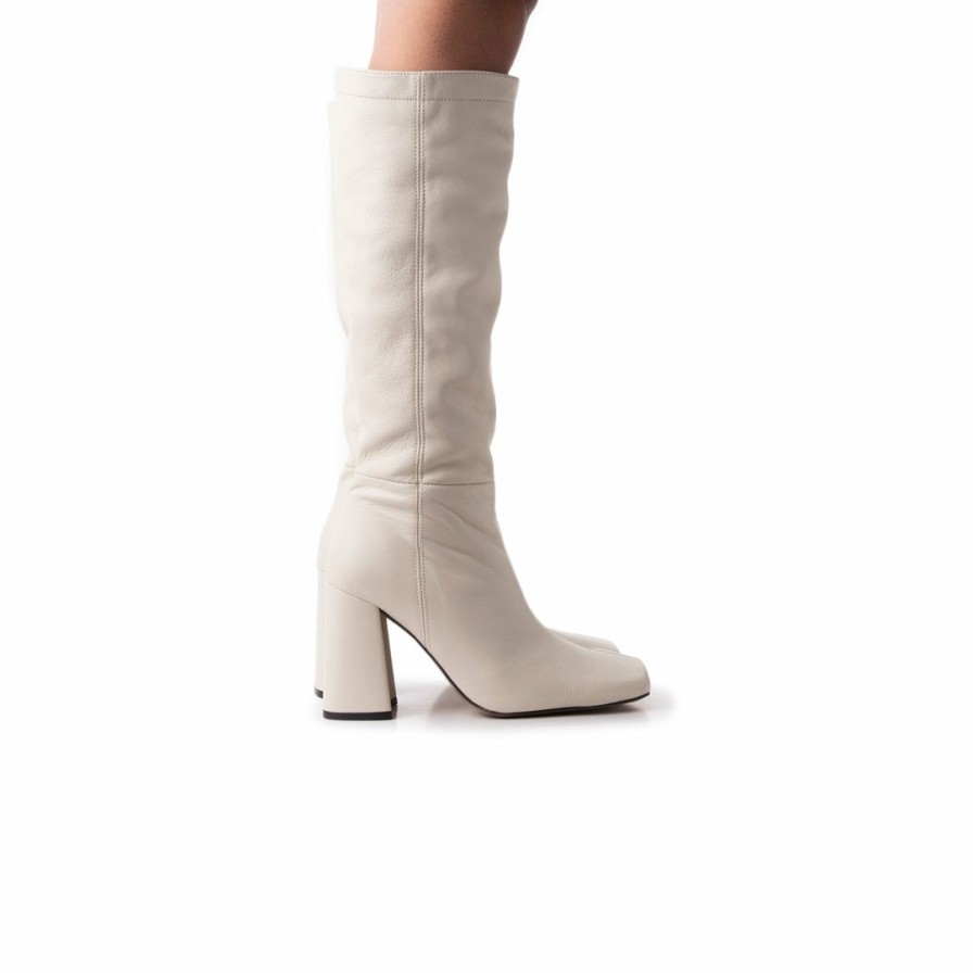 Women L'Intervalle | L'Intervalle Fleek Women Off White Leather