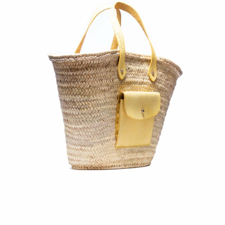 Bags L'Intervalle | L'Intervalle Costa Women Yellow Leather