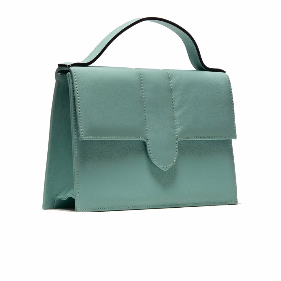 Bags L'Intervalle | L'Intervalle Women Diya Mint Leather