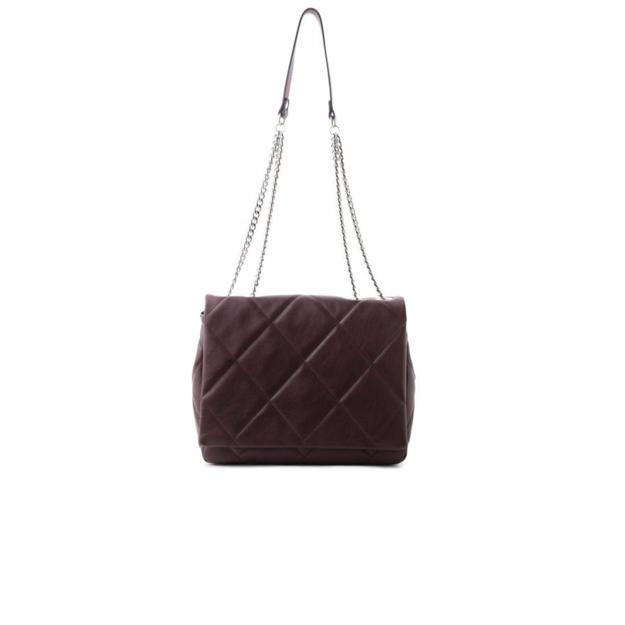 Bags L'Intervalle | L'Intervalle Monna Bordeau Leather Women Bordeau Leather/Cuir Bordeau