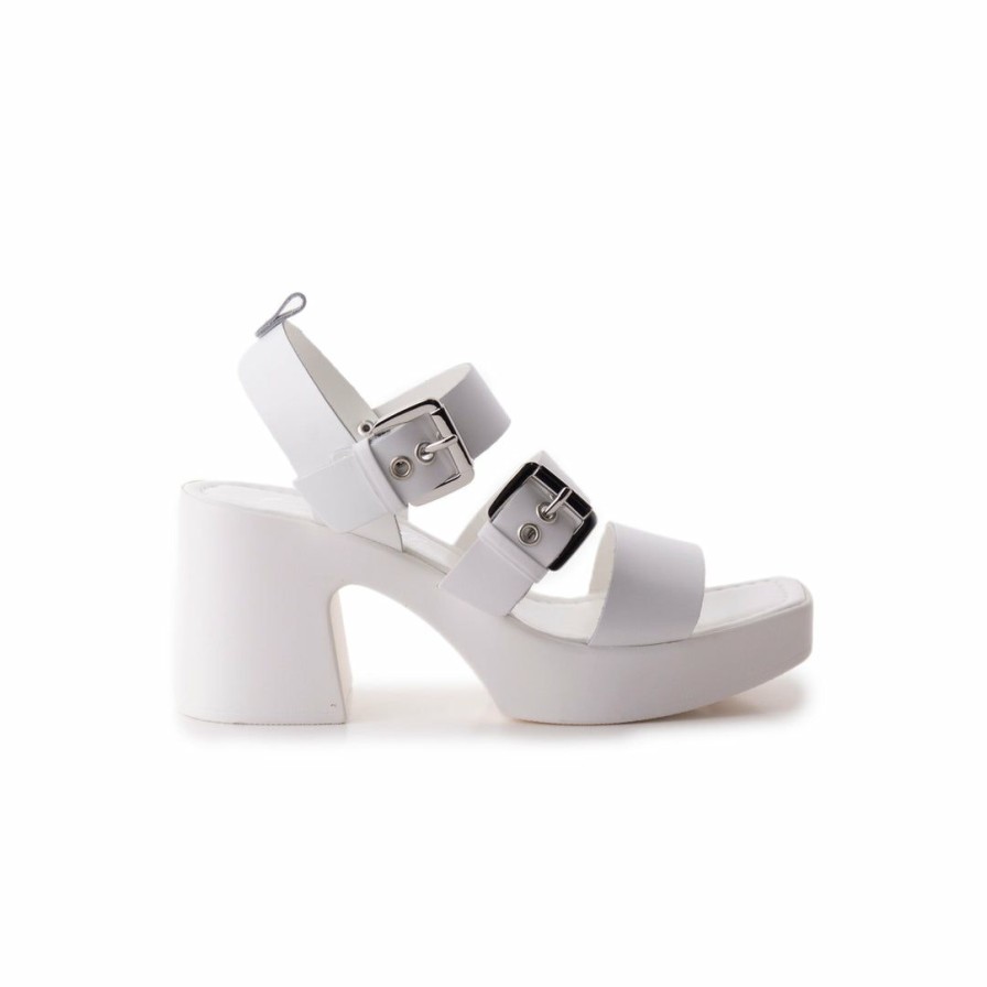 Women L'Intervalle | L'Intervalle Amalie White Leather Women White Leather/Cuir Blanc