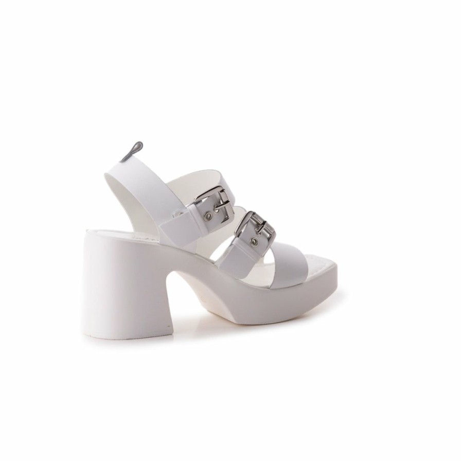 Women L'Intervalle | L'Intervalle Amalie White Leather Women White Leather/Cuir Blanc