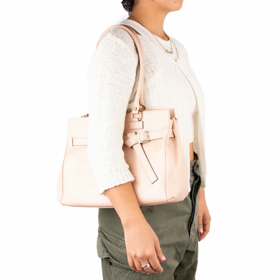 Bags L'Intervalle | L'Intervalle Women Avenue Almond Leather Almond Leather/Cuir Amande