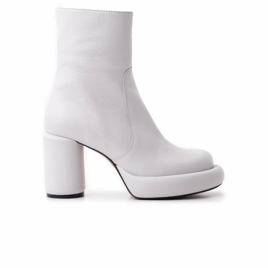 Women L'Intervalle | L'Intervalle Women Brody White Leather