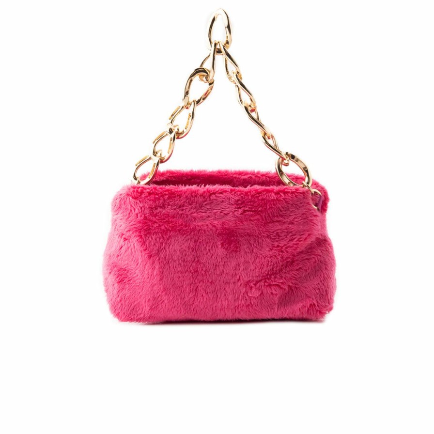 Bags L'Intervalle | L'Intervalle Mini Melo Fuchsia Fur Fushia Fur/Fourrure Fuschia