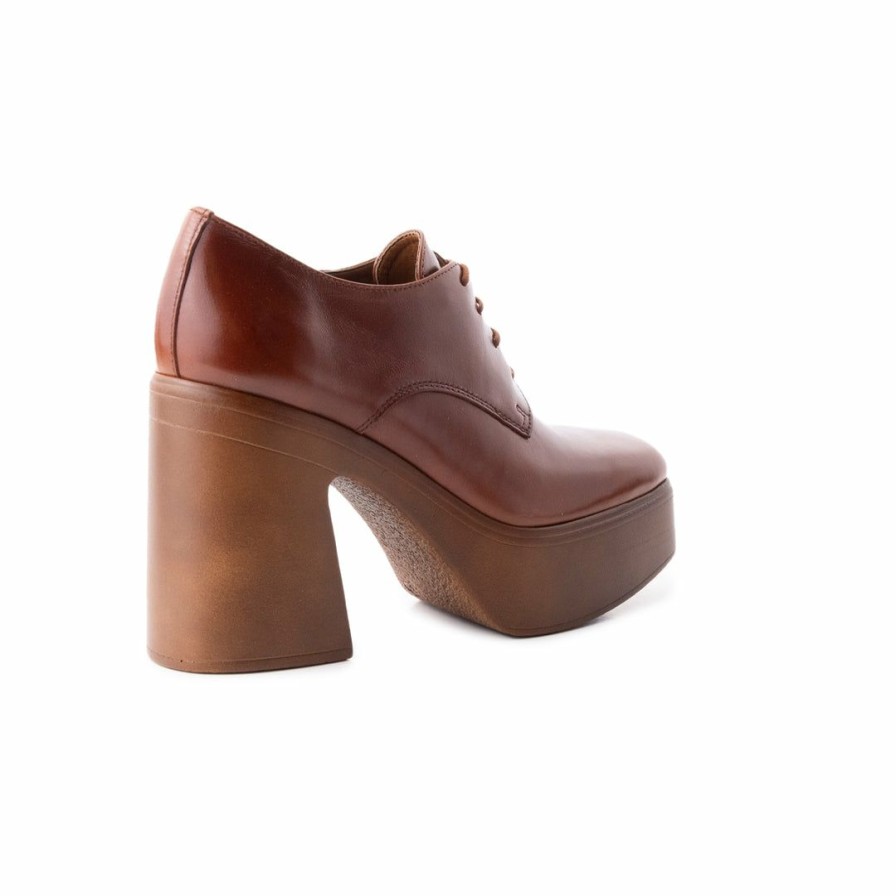 Women L'Intervalle | L'Intervalle Corleone Cognac Leather Cognac Leather/Cuir Cognac