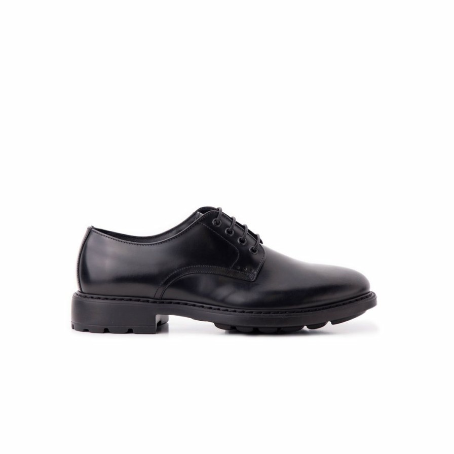 Women L'Intervalle | L'Intervalle Aries Men Black Leather