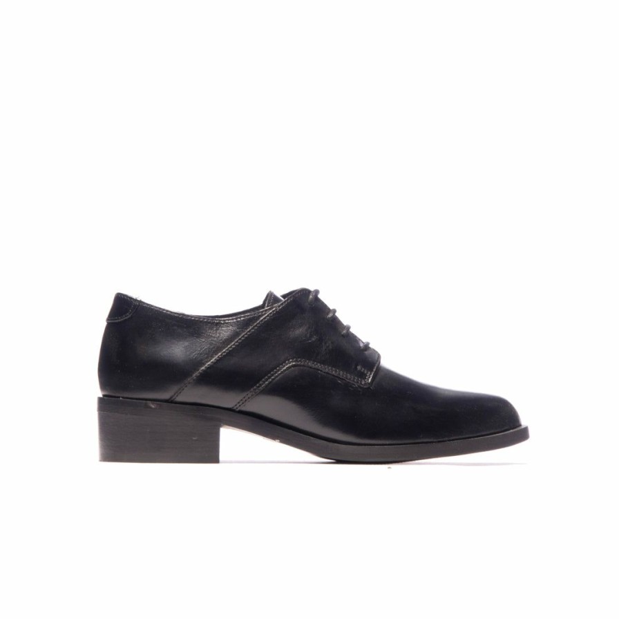 Women L'Intervalle | L'Intervalle Women Raven Black Leather