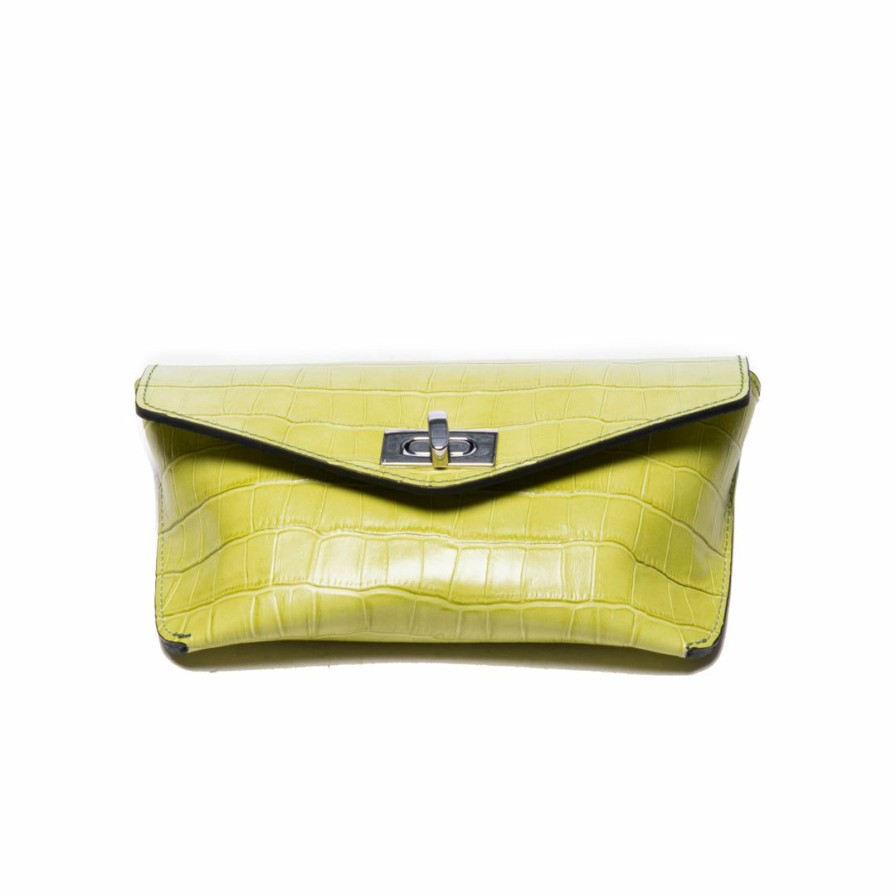 Bags L'Intervalle | L'Intervalle Women Helen Green Croco