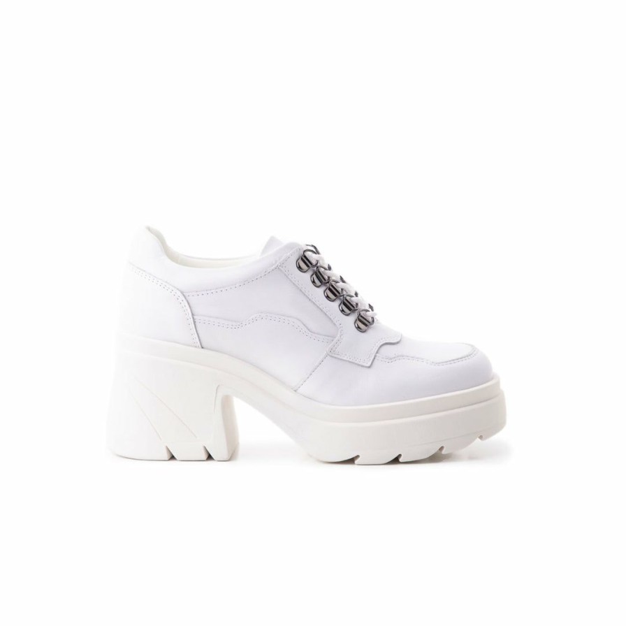 Women L'Intervalle | L'Intervalle Rowdy Women White Leather