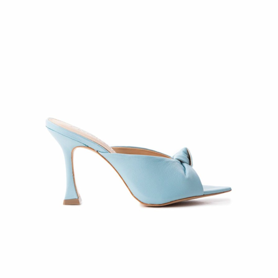 Women L'Intervalle | L'Intervalle Cardenas Blue Leather Women Blue Leather/Bleu Cuir