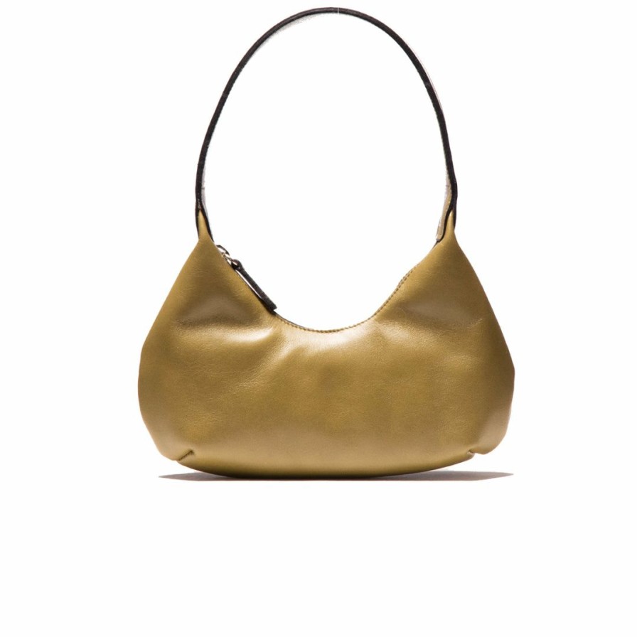 Bags L'Intervalle | L'Intervalle Mallory Women Khaki Leather