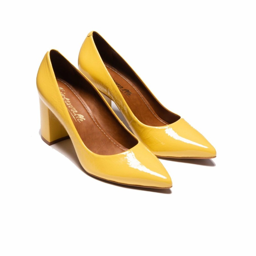 Women L'Intervalle | L'Intervalle Peony Women Yellow Naplack