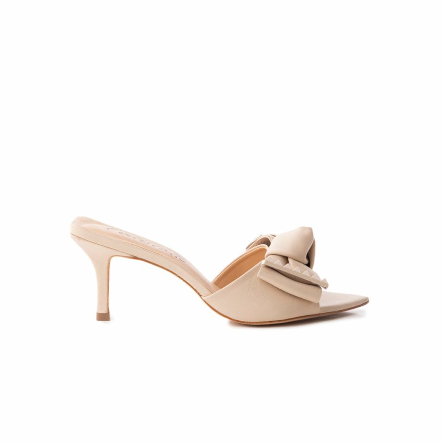 Women L'Intervalle | L'Intervalle Aruba Nude Leather Nude Leather/Nu Cuir