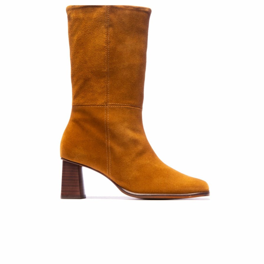 Women L'Intervalle | L'Intervalle Francis Women Tan Suede