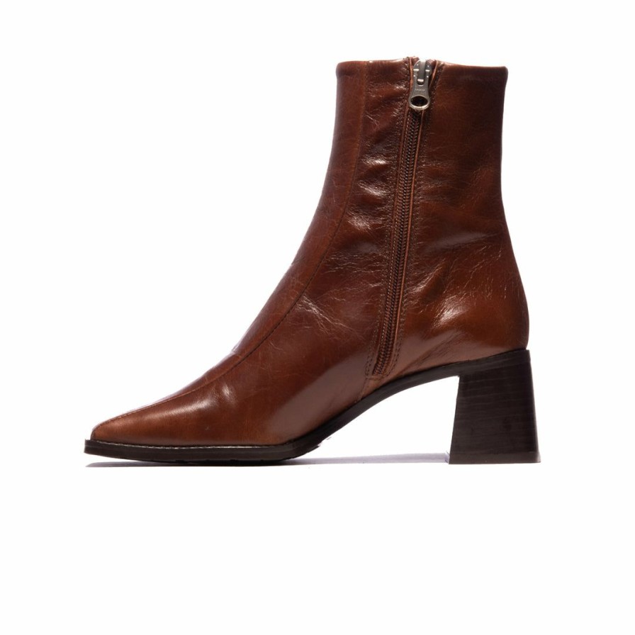 Women L'Intervalle | L'Intervalle Bonn Chestnut Leather